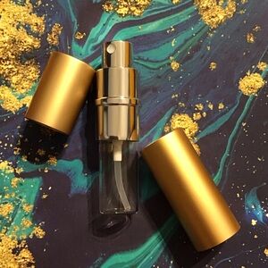 Gold Travel Perfume Atomizer, NWOT